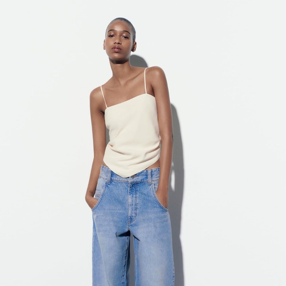 Zara Strappy Bandane Top - NWT